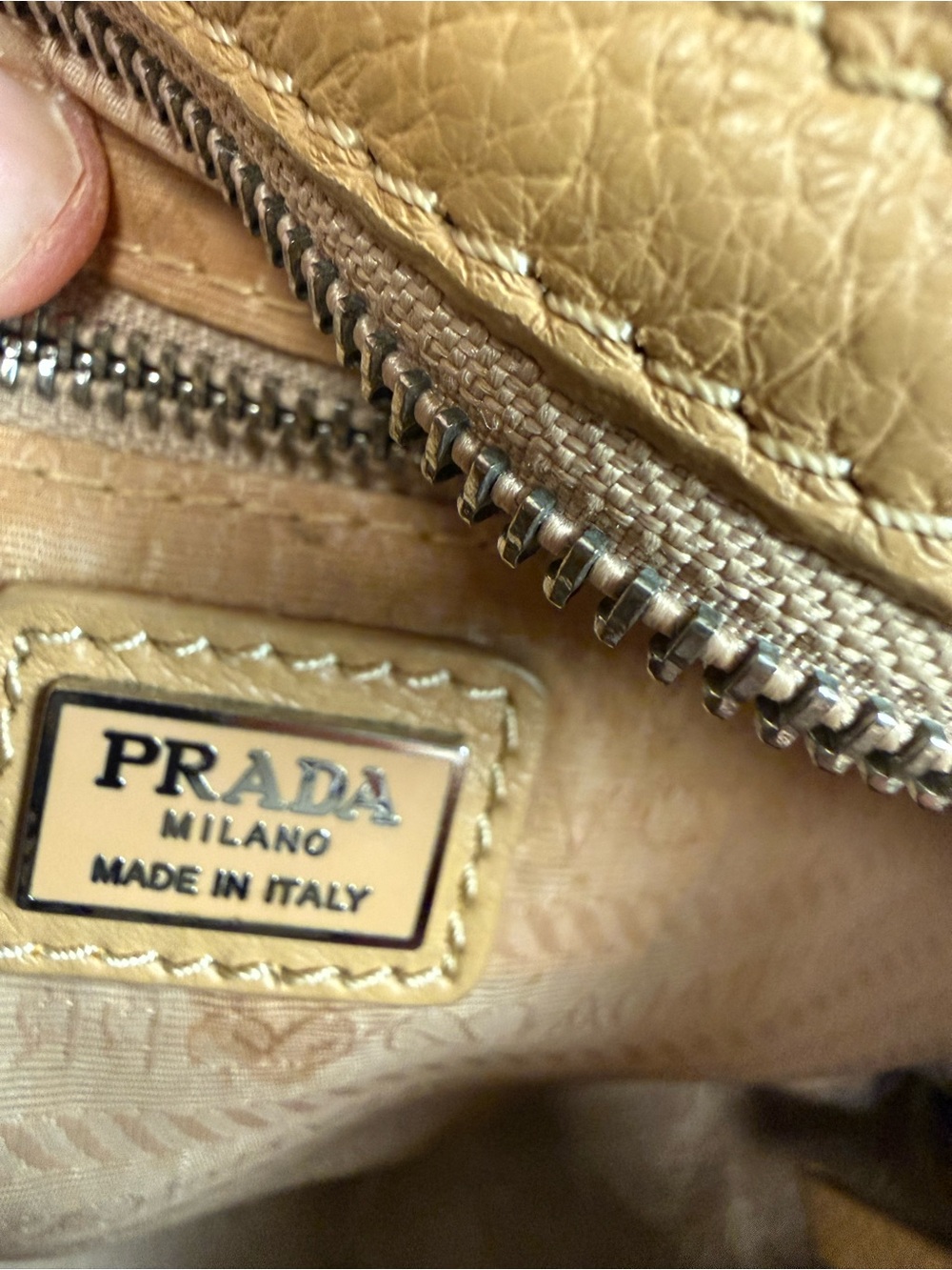 Vintage Prada Calf Rocket Shoulder Bag Y2K READ DESCRIPTION - Picture 10 of 16